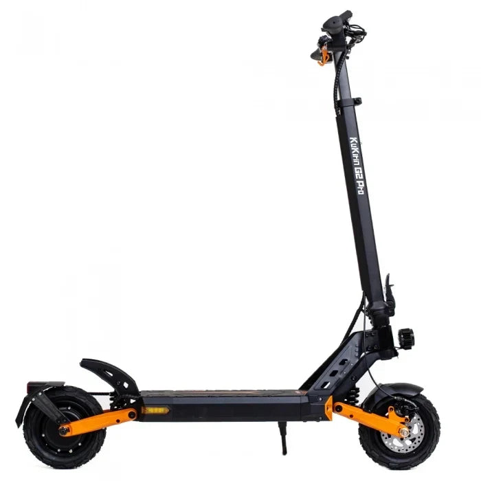 Hulajnoga elektryczna KuKirin G2 PRO Wersja Ulepszona 2024 - Silnik 600W 15.6Ah Opony 9 Cali 45km/h – Czarna Pomarańczowa