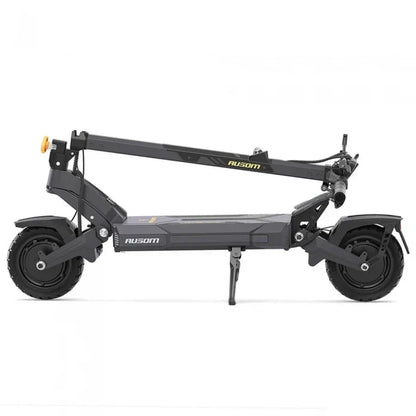Składana hulajnoga elektryczna Ausom DT2 Pro, 2*1100W, 68km/h, bateria 52V 23,4Ah, wykorzystuje technologię podwozia lotniczego