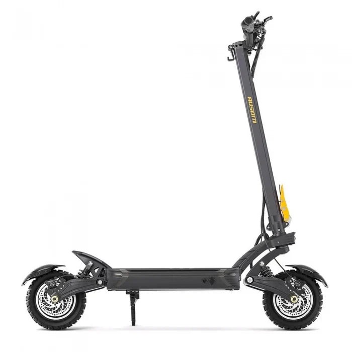 Składana hulajnoga elektryczna Ausom F1 Max, silnik 2*1400W, bateria 60V 20,8Ah, opony 10x3,0 cali, maks. prędkość 72 km/h