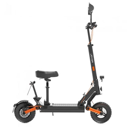 Składana hulajnoga elektryczna JOYOR S8E, silnik 800W, bateria 48V 26AH, opony 10-calowe, 45km/h, 80km, wyświetlacz NFC - Czarny